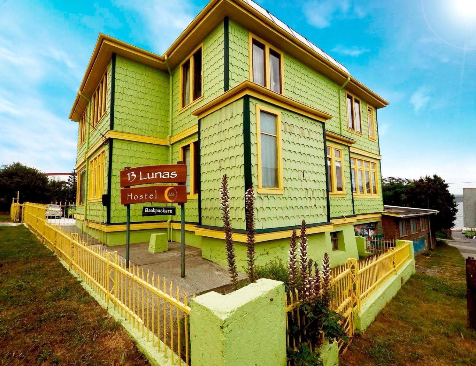 13 Lunas Hostel Ancud Buitenkant foto