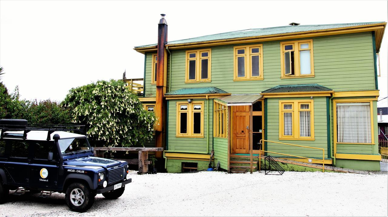 13 Lunas Hostel Ancud Buitenkant foto